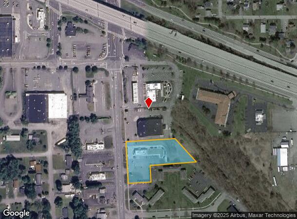  2122 Grand Central Ave, Horseheads, NY Parcel Map