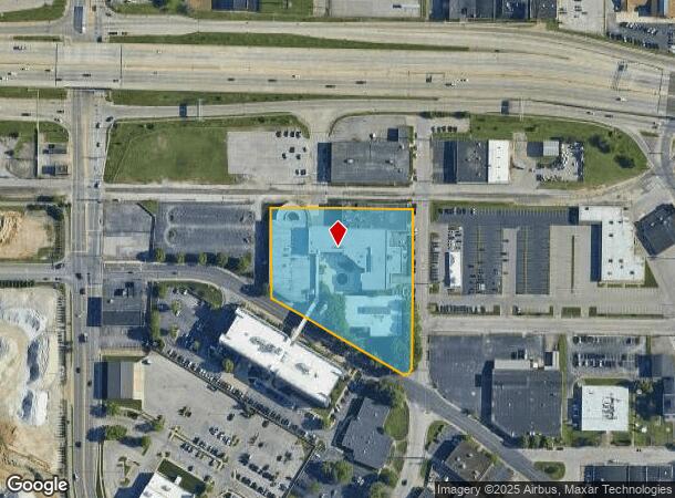 601 Nw 2Nd St, Evansville, IN Parcel Map