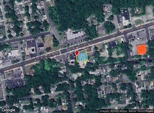  1280 Montauk Hwy, Mastic, NY Parcel Map