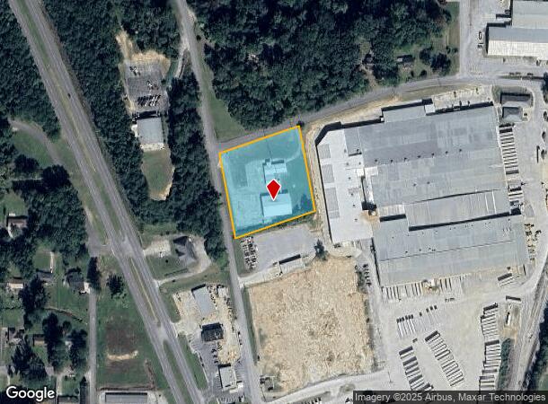  1406 Walnut St Nw, Cullman, AL Parcel Map