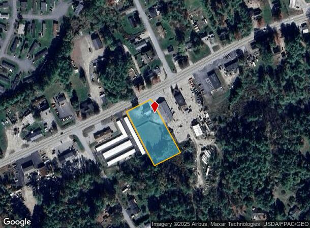 1321 Sabattus St, Lewiston, ME Parcel Map