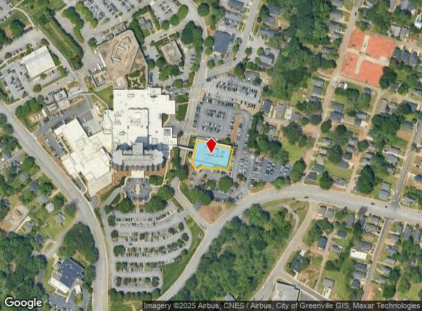  317 Saint Francis Dr, Greenville, SC Parcel Map