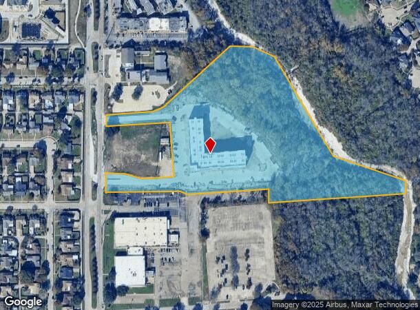 1102 N Shiloh Rd, Garland, TX Parcel Map