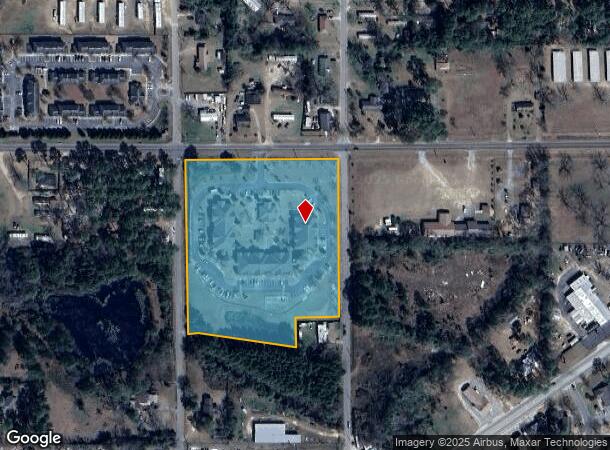 154 Jack Allen Rd W, Fitzgerald, GA Parcel Map