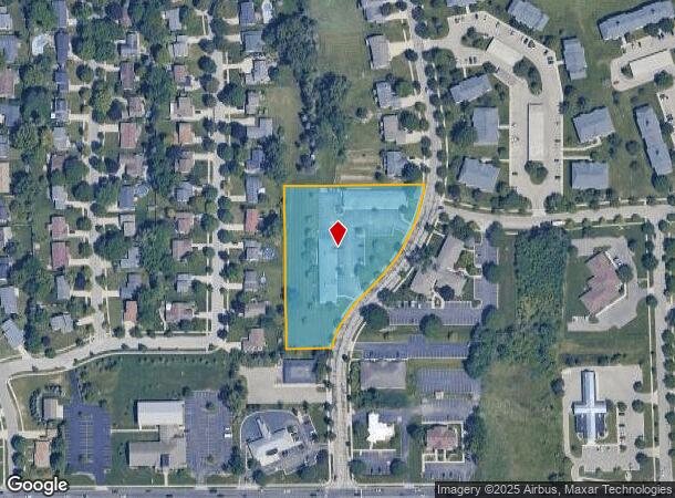  2017 Eastcastle Dr Se, Grand Rapids, MI Parcel Map