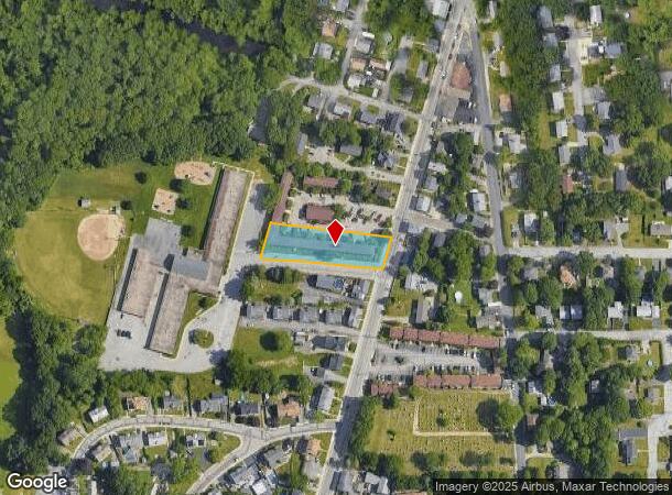  1573 Main St, West Warwick, RI Parcel Map