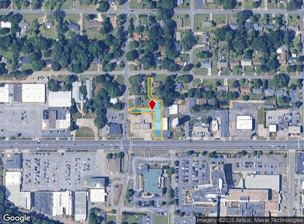 1656 Watson Blvd, Warner Robins, GA Parcel Map