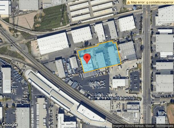  1567 S State College Blvd, Anaheim, CA Parcel Map