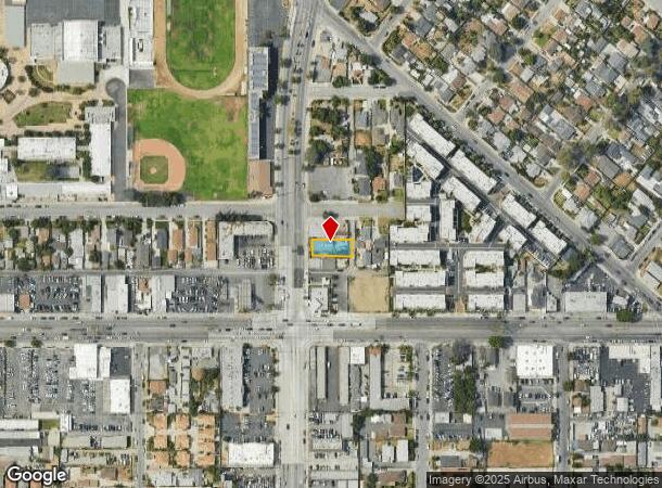  3020 Peck Rd, El Monte, CA Parcel Map