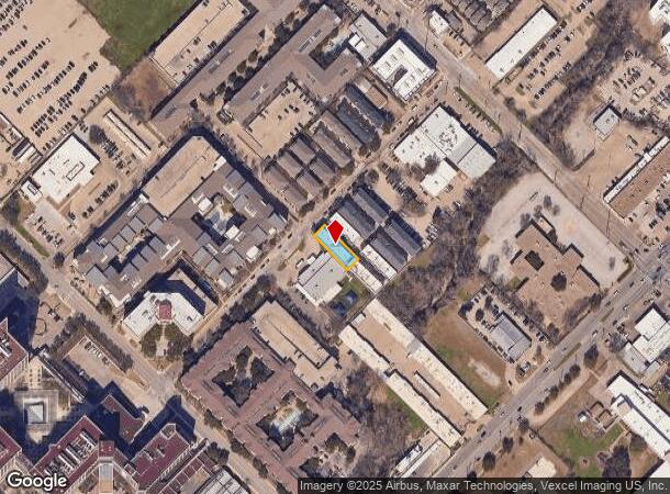  2316 Stutz Dr, Dallas, TX Parcel Map