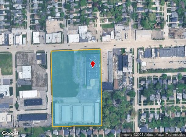 14925 W 11 Mile Rd, Oak Park, MI Parcel Map