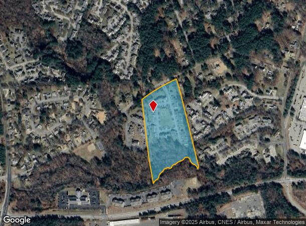  73 Meadowbrook Ln, Mansfield Center, CT Parcel Map