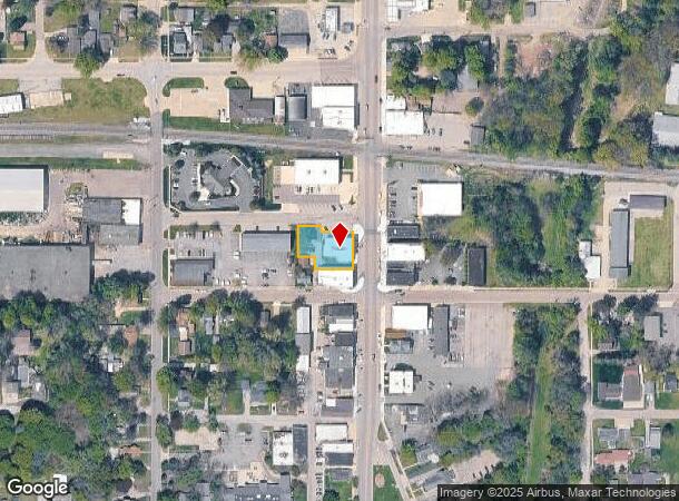  214 N Paw Paw St, Coloma, MI Parcel Map