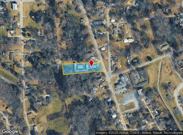  368 S Pond St, Toccoa, GA Parcel Map
