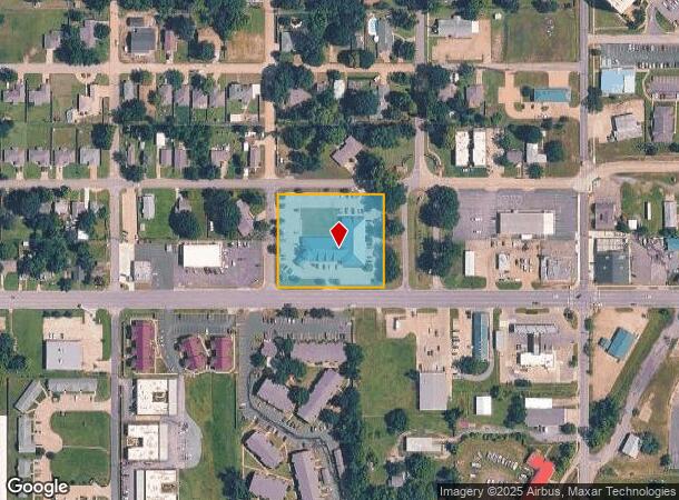  4200 W Okmulgee St, Muskogee, OK Parcel Map