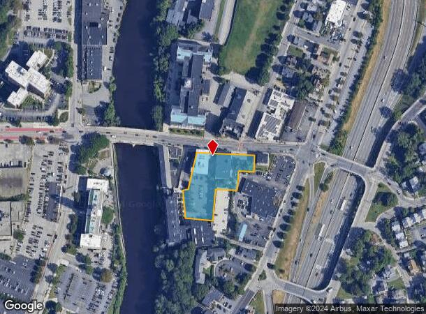  163 Exchange St, Pawtucket, RI Parcel Map