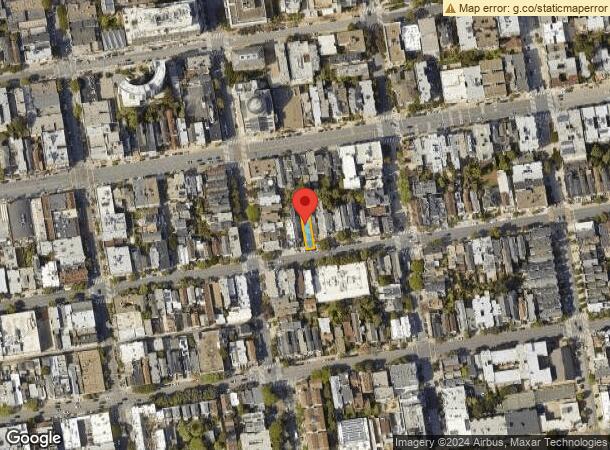  2162 Pine St, San Francisco, CA Parcel Map