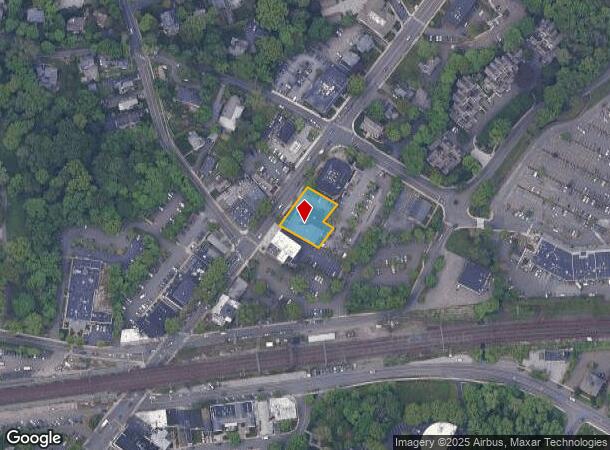  836 Post Rd, Darien, CT Parcel Map