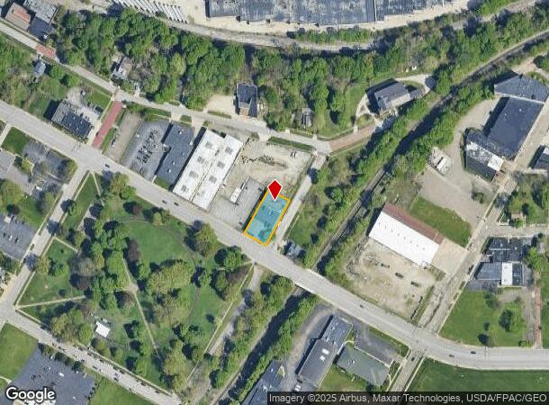  110 N College St, Akron, OH Parcel Map
