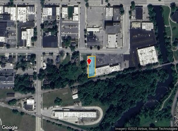 306 E Center St, Alma, MI Parcel Map