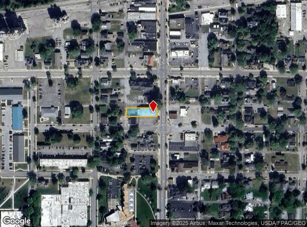 215 S Main St, Ada, OH Parcel Map