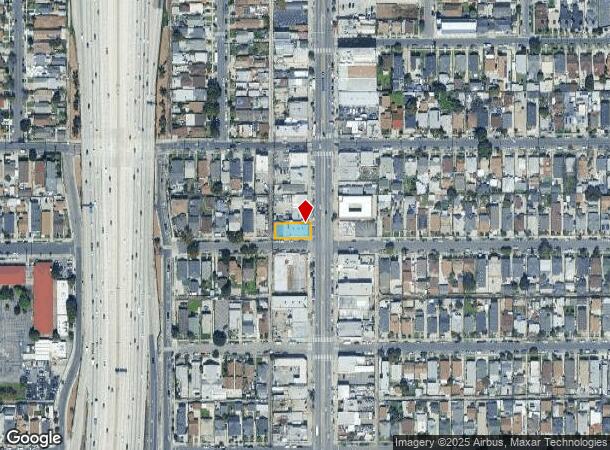  5975 S Broadway, Los Angeles, CA Parcel Map