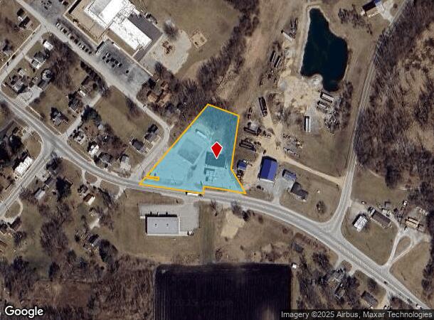 1445 S Us Highway 33, Wolflake, IN Parcel Map