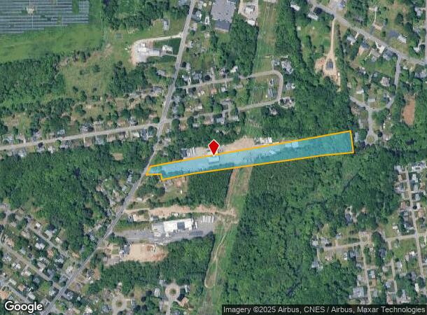  270 West St, Ludlow, MA Parcel Map