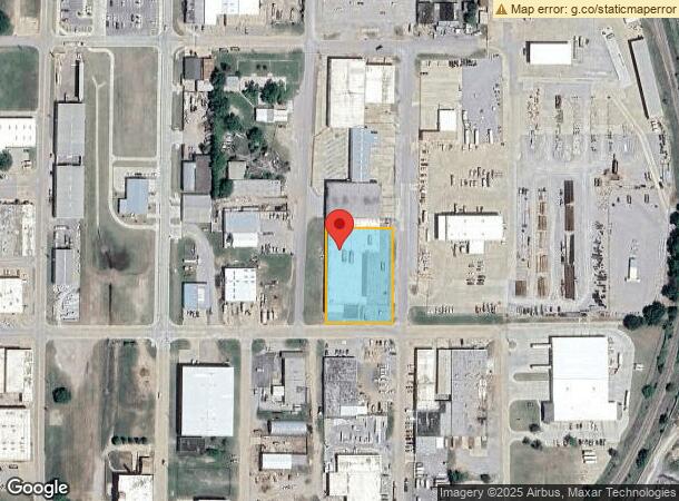  202 Se D Ave, Lawton, OK Parcel Map