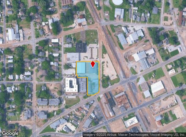  124 S Buchanan St, Lafayette, LA Parcel Map