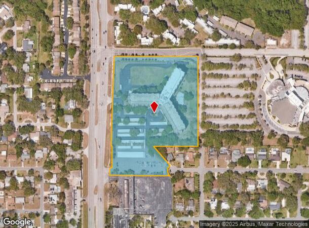  1099 N Mcmullen Booth Rd, Clearwater, FL Parcel Map