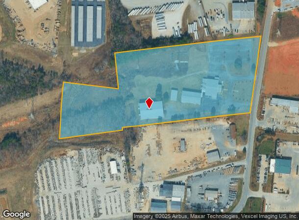1281 Biscayne Dr, Concord, NC Parcel Map