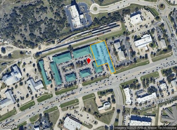 601 E Whitestone Blvd, Cedar Park, TX Parcel Map