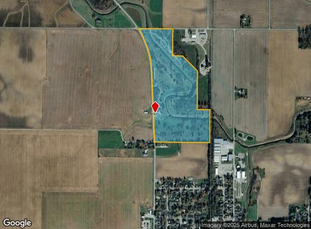 625 N State Road 75, Flora, IN Parcel Map