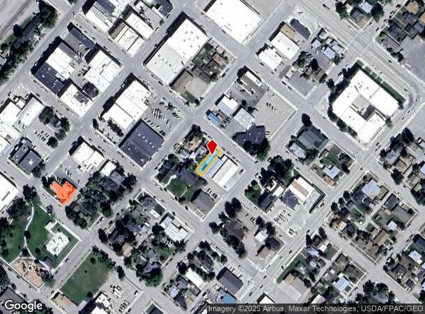 212 E Bannack St, Dillon, MT Parcel Map