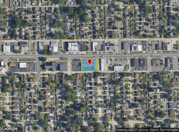  1803 Ford Ave, Wyandotte, MI Parcel Map