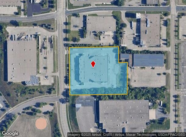 14305 Southcross Dr W, Burnsville, MN Parcel Map