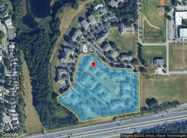 1024 Vizcaya Lake Rd, Ocoee, FL Parcel Map
