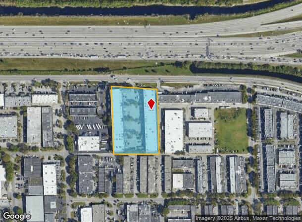  2500 W 84Th St, Hialeah, FL Parcel Map