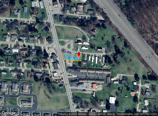 117 N Plains Rd, The Plains, OH Parcel Map