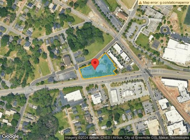  402 N Calhoun St, Greenville, SC Parcel Map