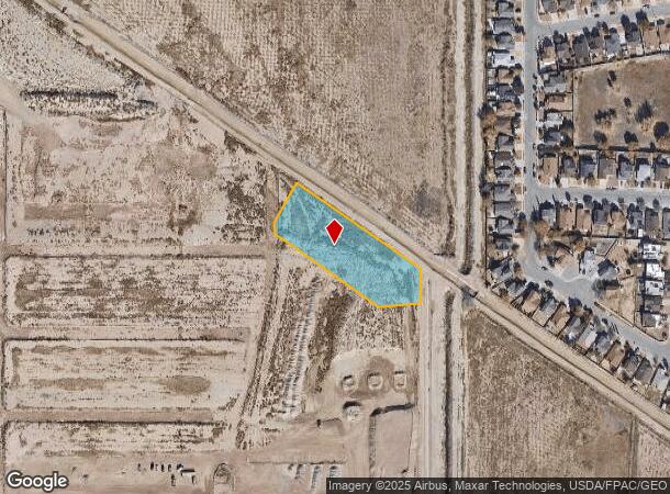  6100 Westside Dr, El Paso, TX Parcel Map