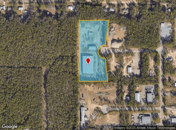  4418 Entrepot Blvd, Tallahassee, FL Parcel Map