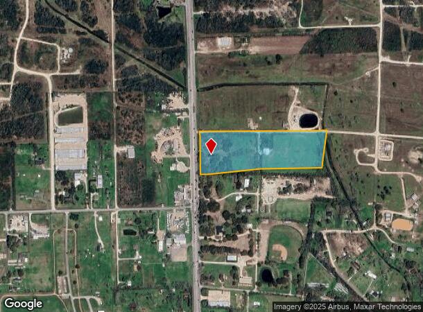 19927 Highway 35, Alvin, TX Parcel Map