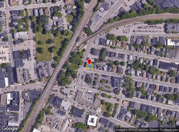 27 Pleasant St, Attleboro, MA Parcel Map