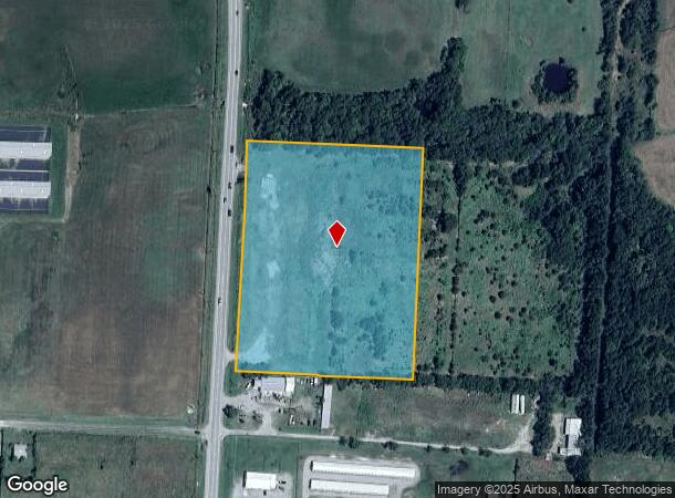2632 N Center St, Bonham, TX Parcel Map