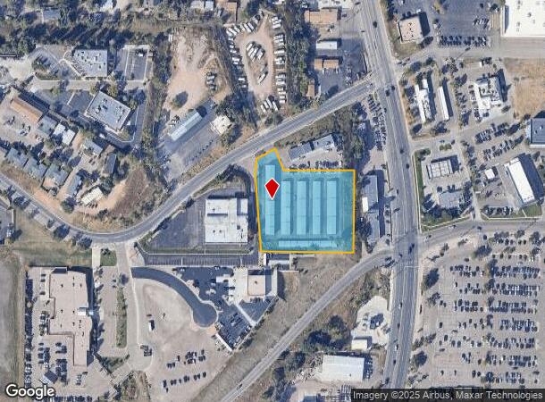 849 W Moreno Ave, Colorado Springs, CO Parcel Map