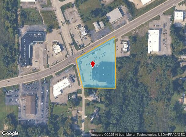 3032 N Ridge Rd E, Ashtabula, OH Parcel Map