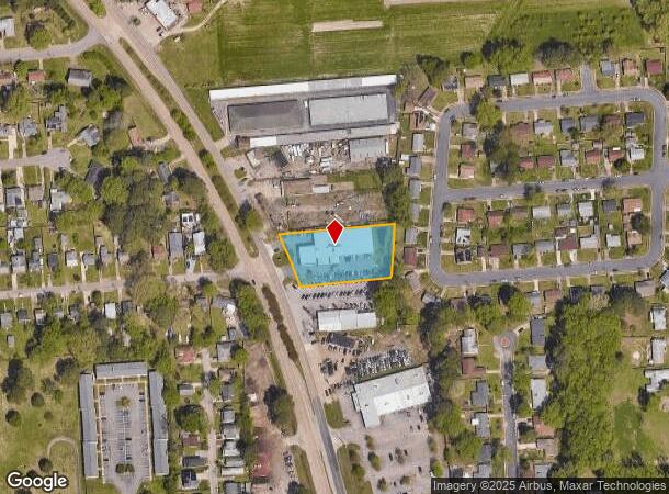  203 E Mercury Blvd, Hampton, VA Parcel Map
