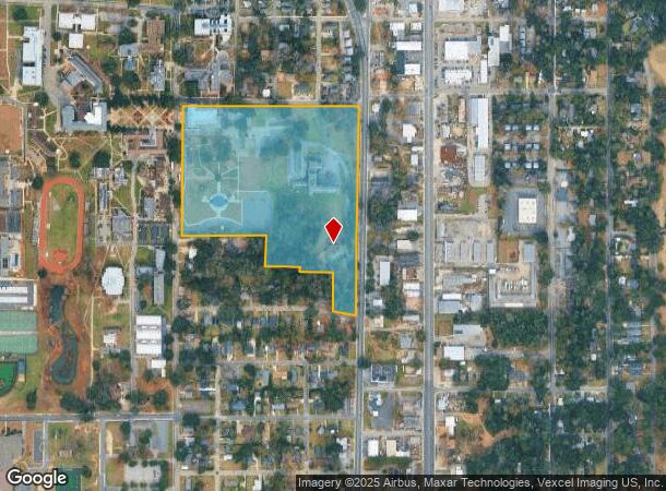 1810 S Adams St, Tallahassee, FL Parcel Map